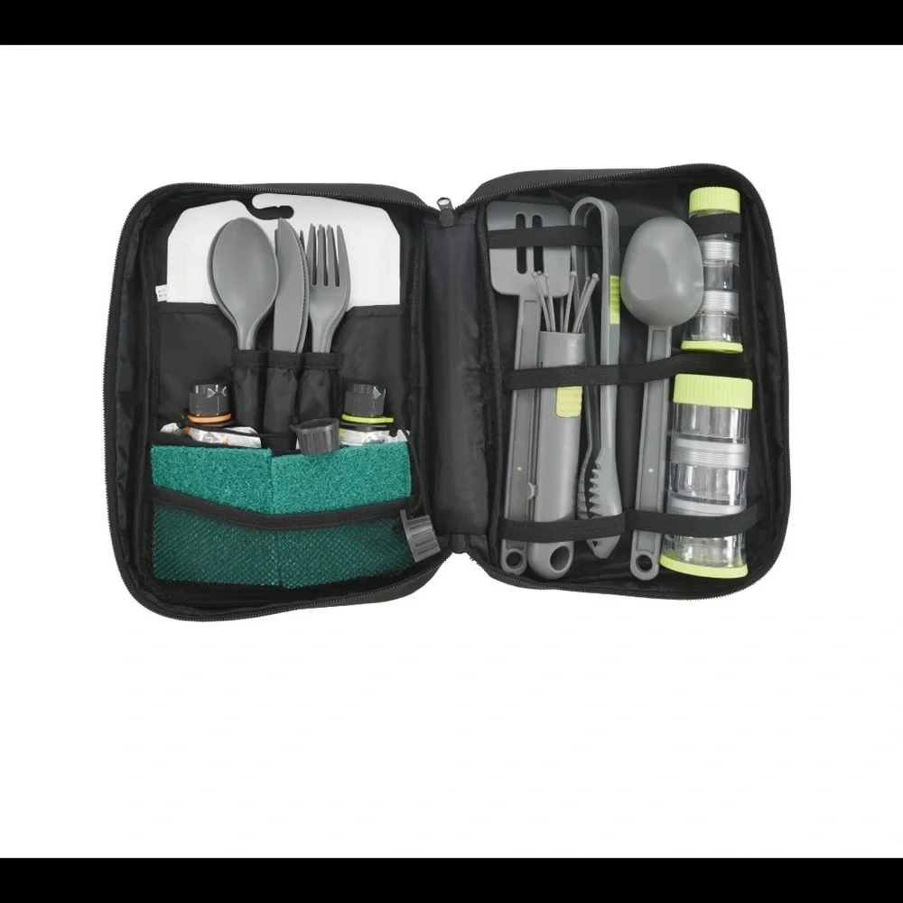 Brand new Ozark Trail 24 Pieces Plastic Camping Mess Kit - Picture 5 of 6